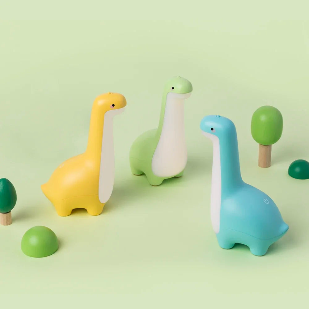 Dinosaur Night Light – Soft Eye-Friendly Glow with USB Charging