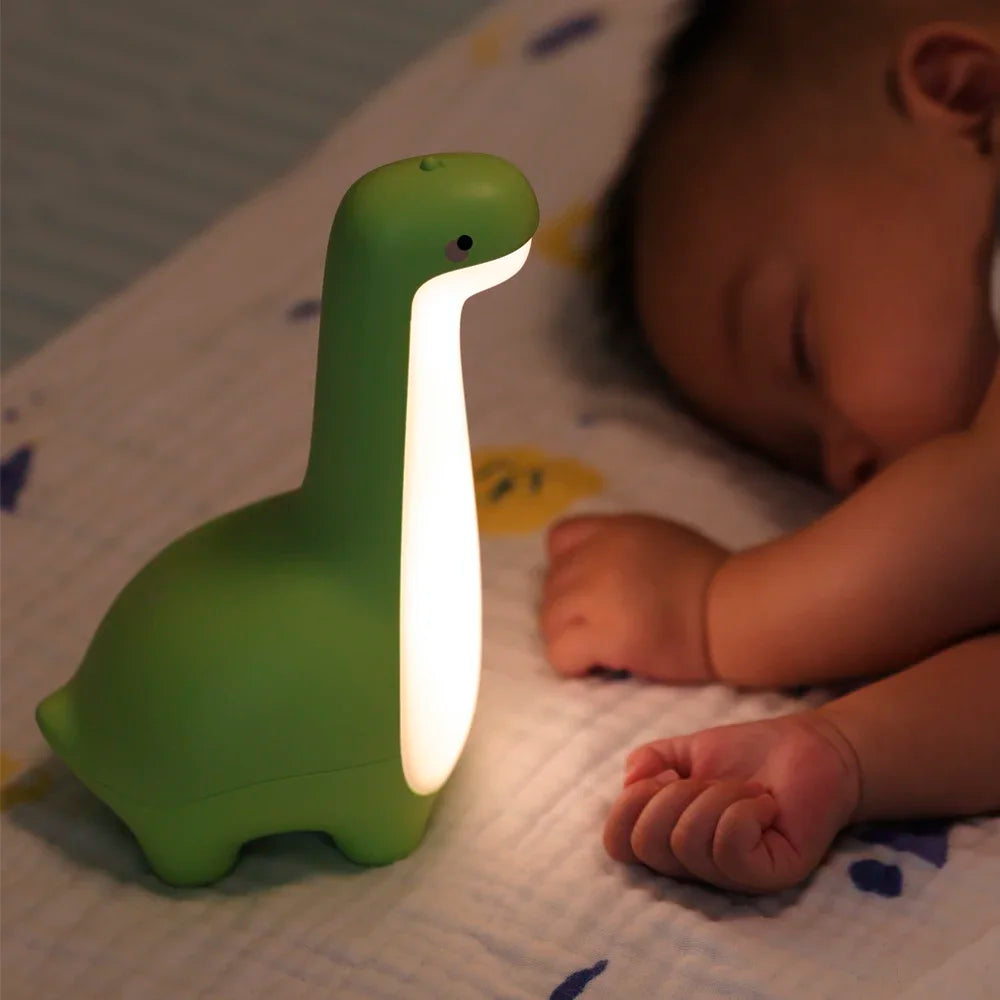 Dinosaur Night Light – Soft Eye-Friendly Glow with USB Charging