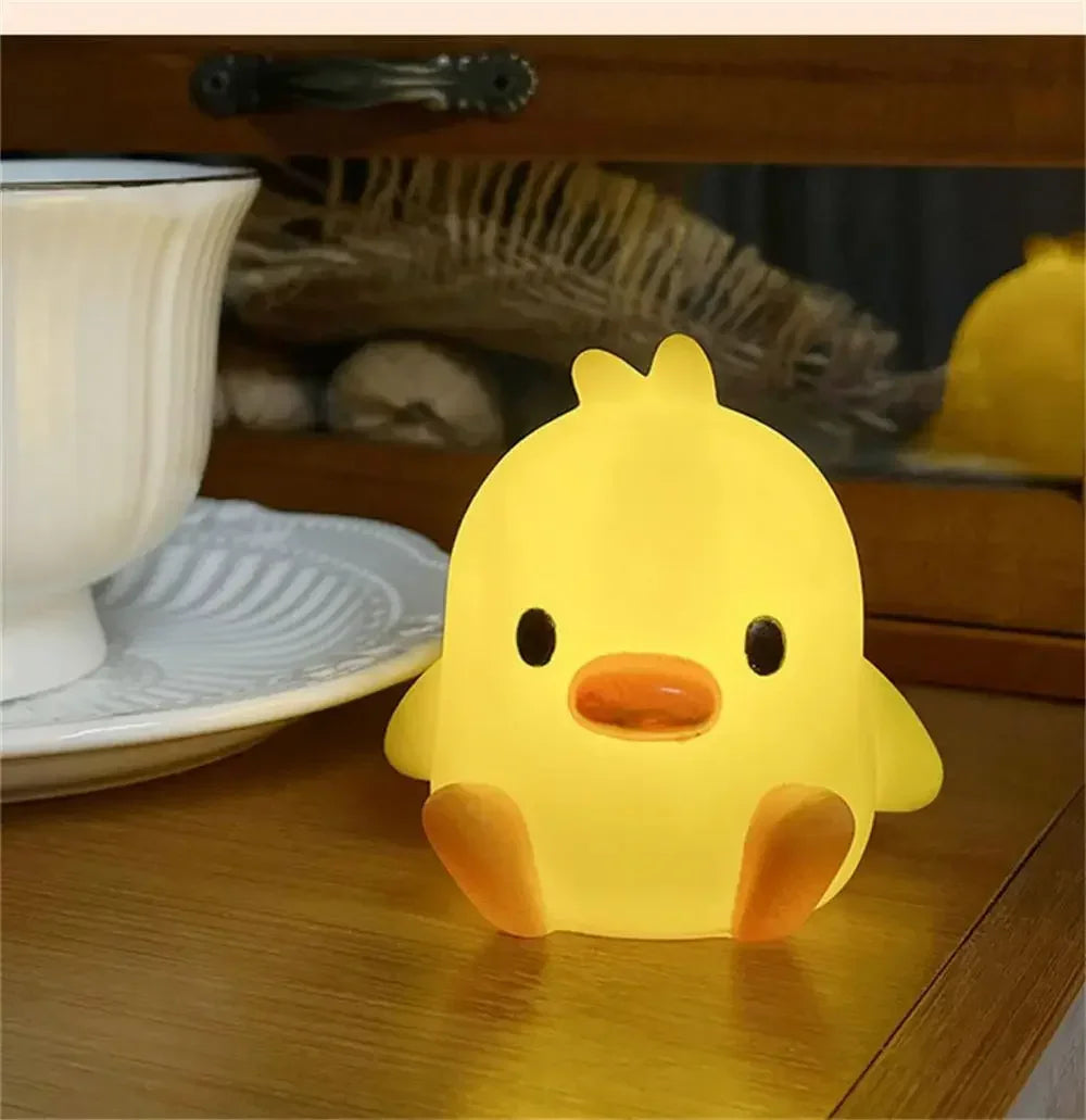 Cute Duck Night Light – Soft Glow Bedside Lamp for Kids