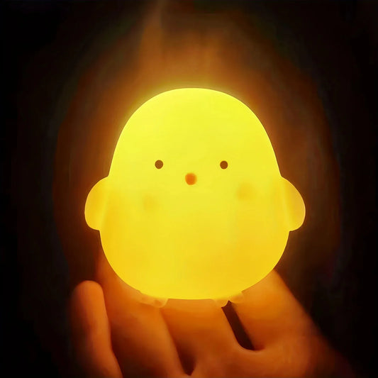Cute Duck Night Light – Soft Glow Bedside Lamp for Kids