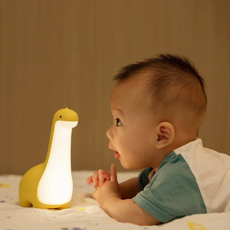 Dinosaur Night Light – Soft Eye-Friendly Glow with USB Charging